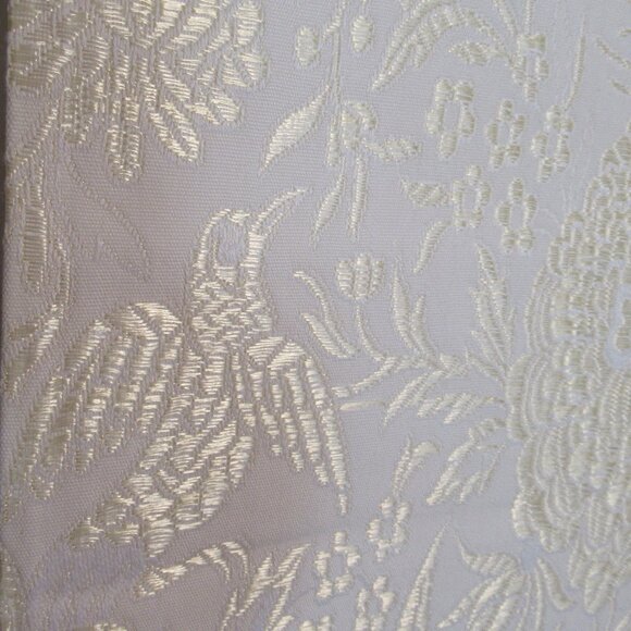 Champagne Cotton & Silk Tablecloth, Decorative, New/Vintage, - Picture 9 of 14